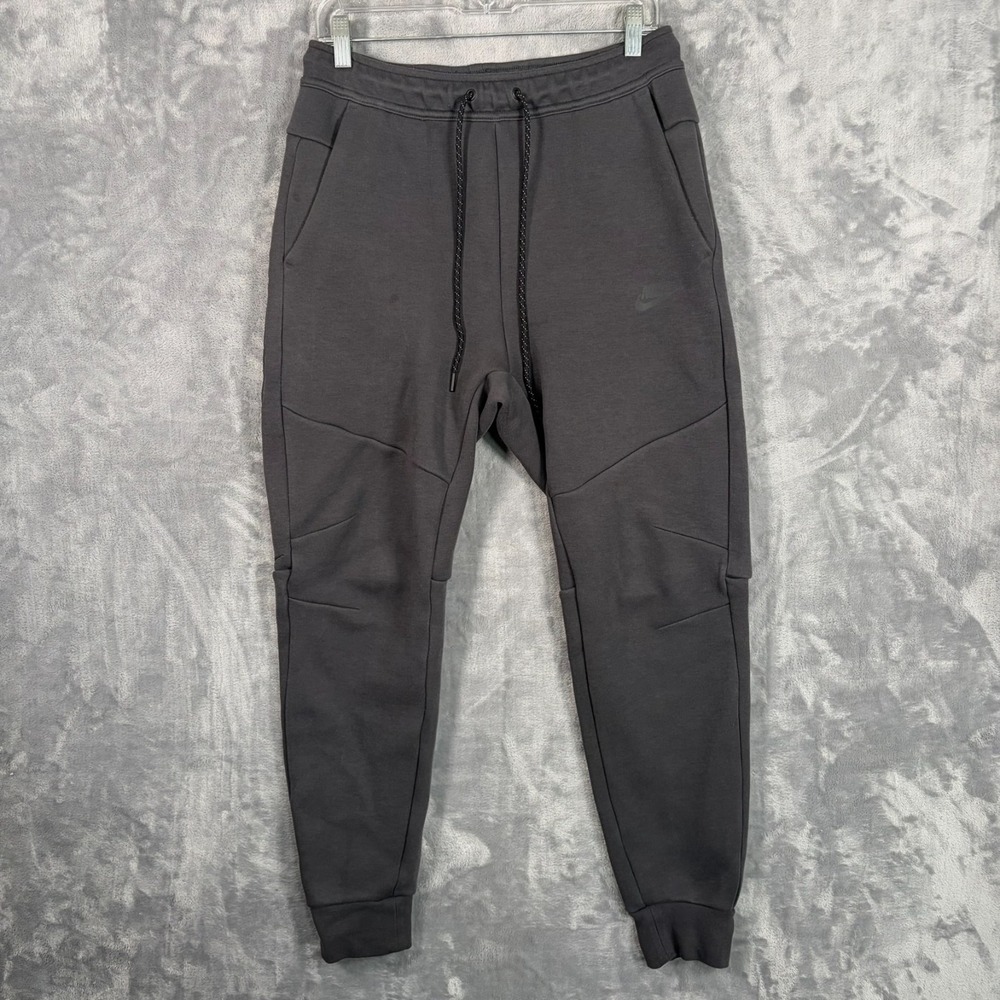 Nike Tech Fleece Joggers Mens Mens Medium Gray Sweatpants Slim Fit